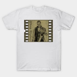 Rhea Ripley-Vintage Film Strip Concept T-Shirt